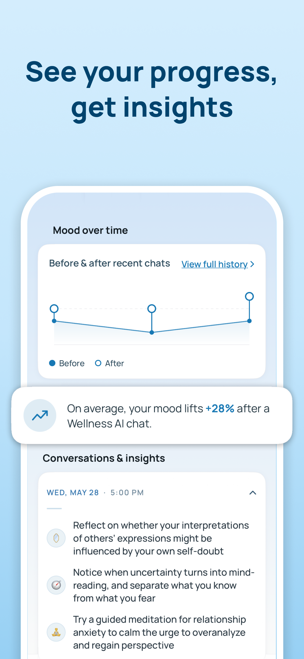 Wellness AI Therapy & Meditate screenshot 5