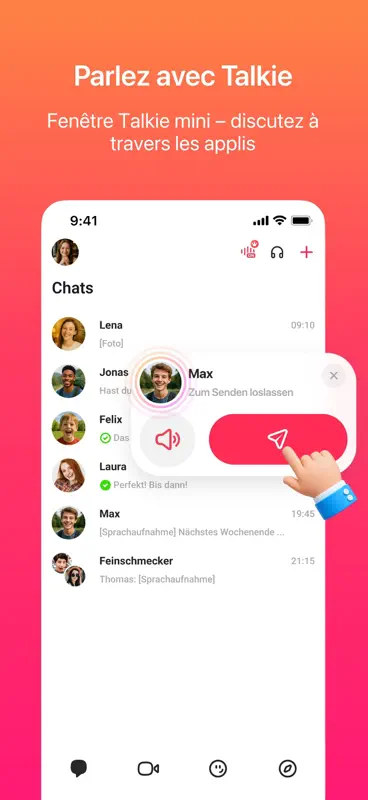 JusTalk - Chat vidéo et appels screenshot 2 of 9