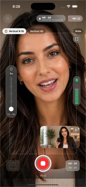 Frame Pair: Dual Video Camera screenshot 1