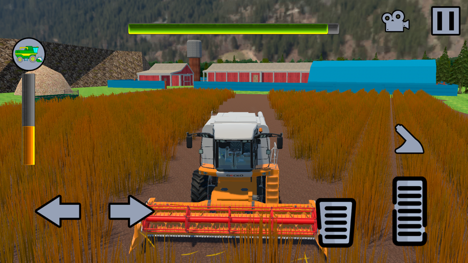 #5. Harvester Simulator (iOS) By: Anna Visaitova