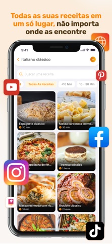 Youmeal: Guardador de Receitas iPhone screenshot 2