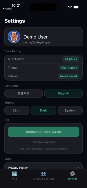 SafeYet? - Instant Check-in screenshot 4