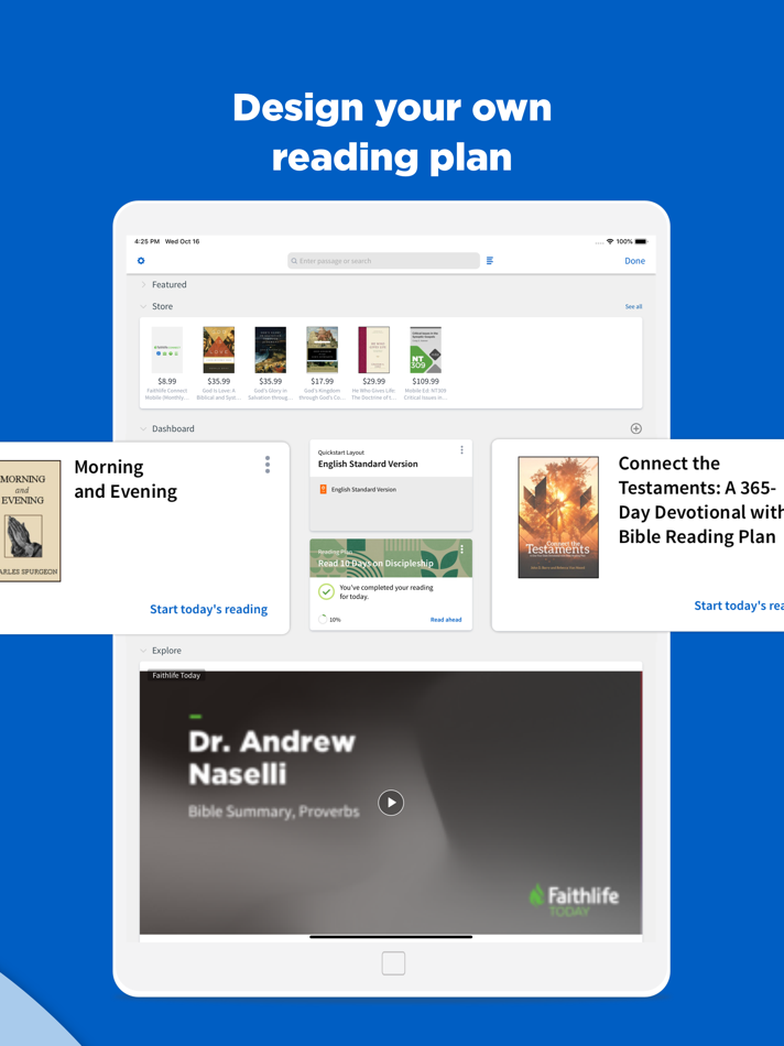 #4. Logos: Deep Bible Study (iOS) โดย: Faithlife Corporation