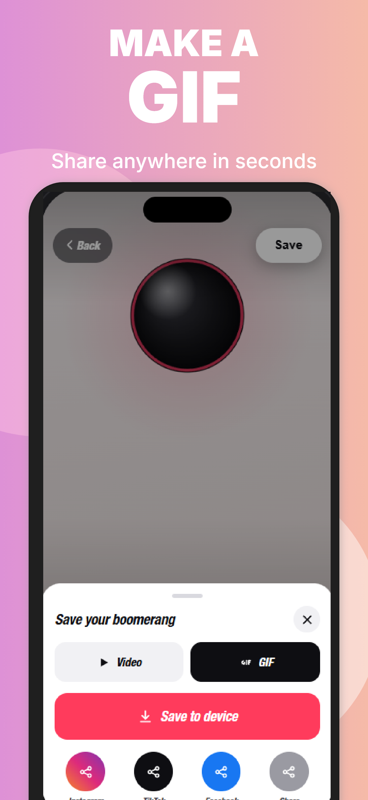 Boomerang・Video Loop Maker・GIF screenshot 7