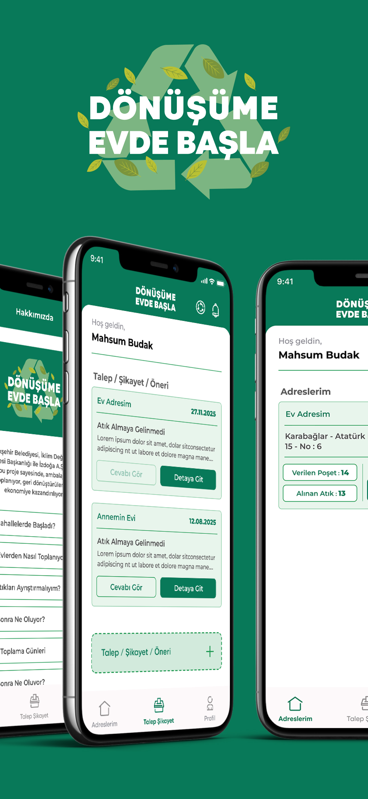 Dönüşüme Evde Başla