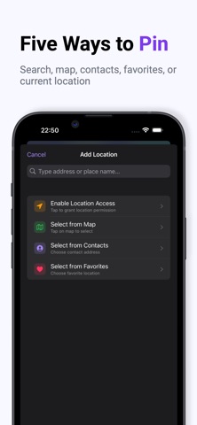 PinPoints Trip & Route Planner screenshot