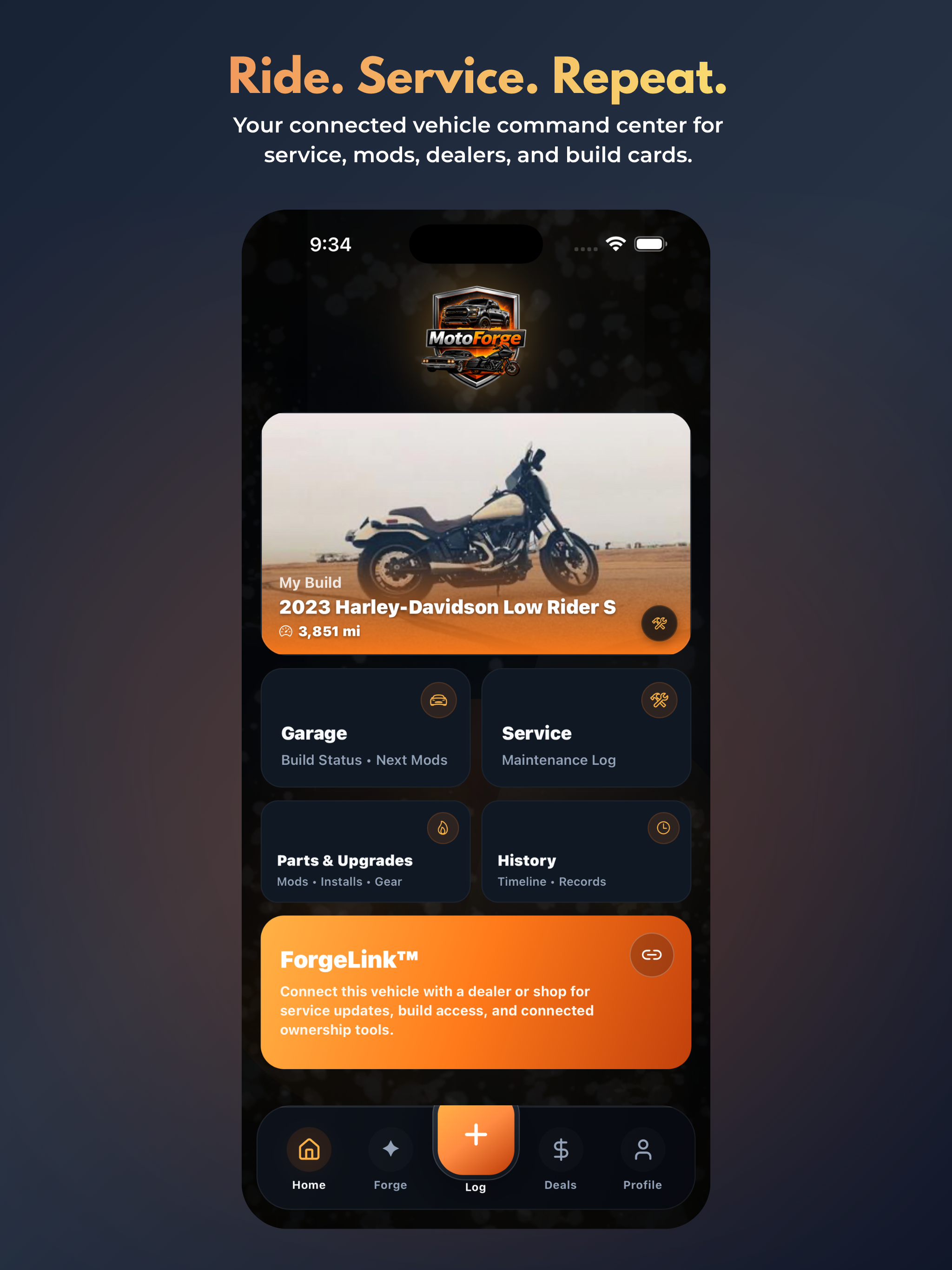 MotoForge: Service & Build Log screenshot 10
