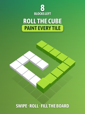 Cubic Puzzle: Fill the Blocks
