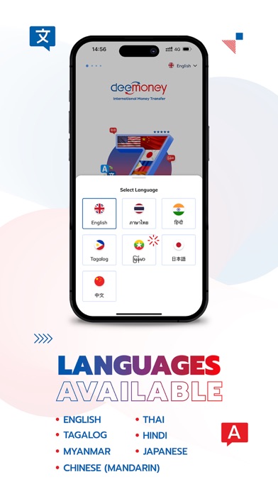 DeeMoney-Global Money Transfer Screenshot