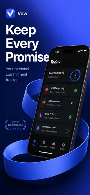 Vow - Habit & Streak Tracker screenshot 1
