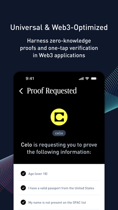 Screenshot 3 of Self - zk Passport & Identity App