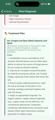PlantZio Plant ID & Diagnosis screenshot 4