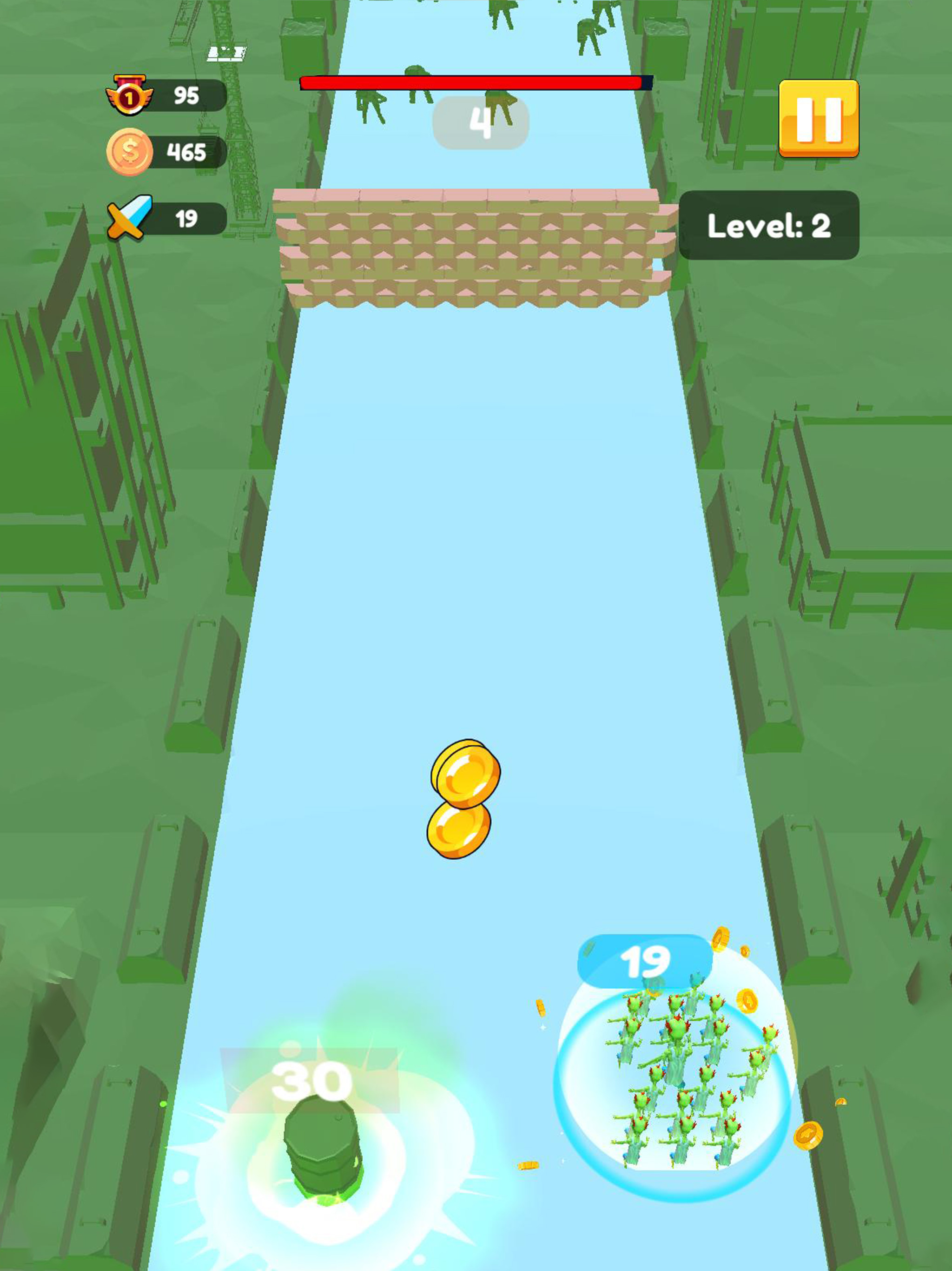 Zombie Mob Rush: Crowd Battle screenshot 11