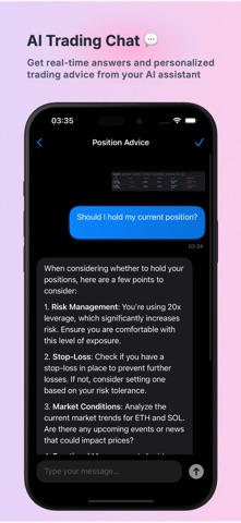 AI Trade Advisor screenshot