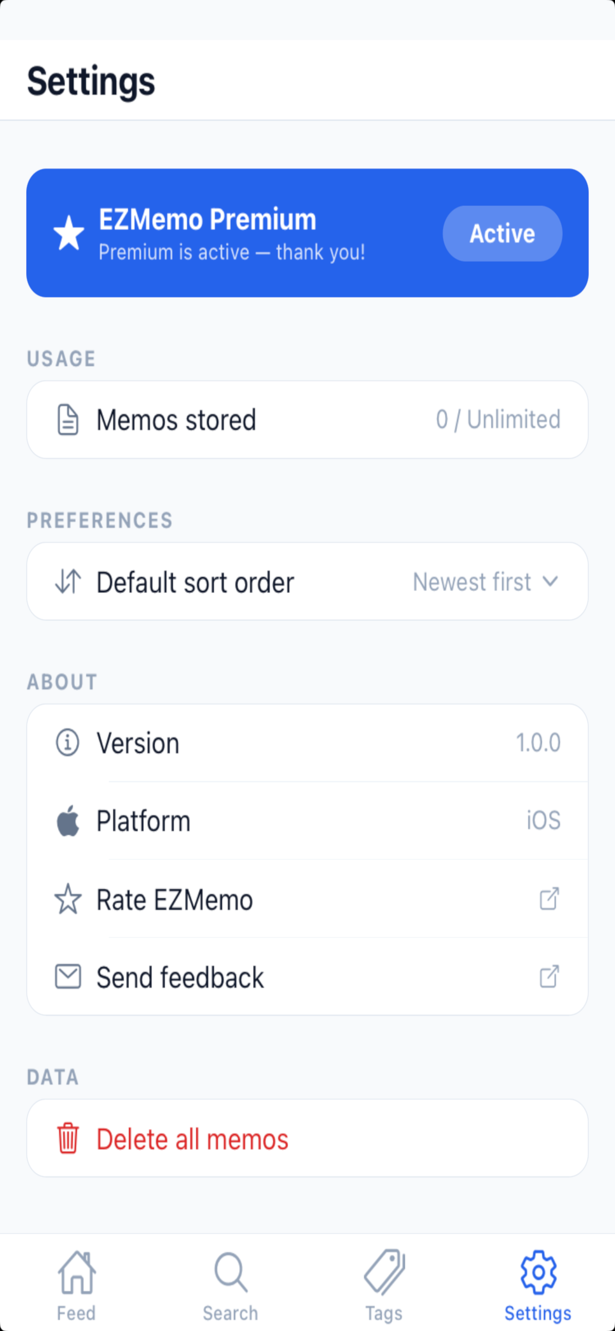 EZMemo: Thoughts & Flow