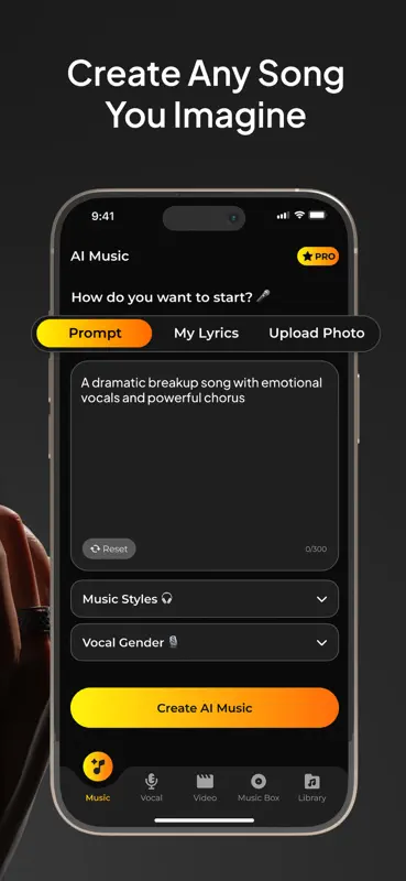 AI Song Generator - Jukebox screenshot 2 of 7