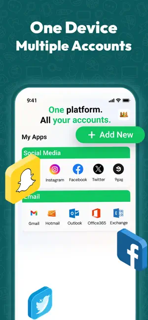 WhatsWeb Dual Messenger: Waduo screenshot 3
