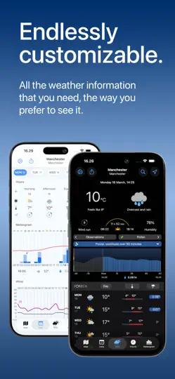 Foreca Weather iPhone Ekran Görüntüsü 2