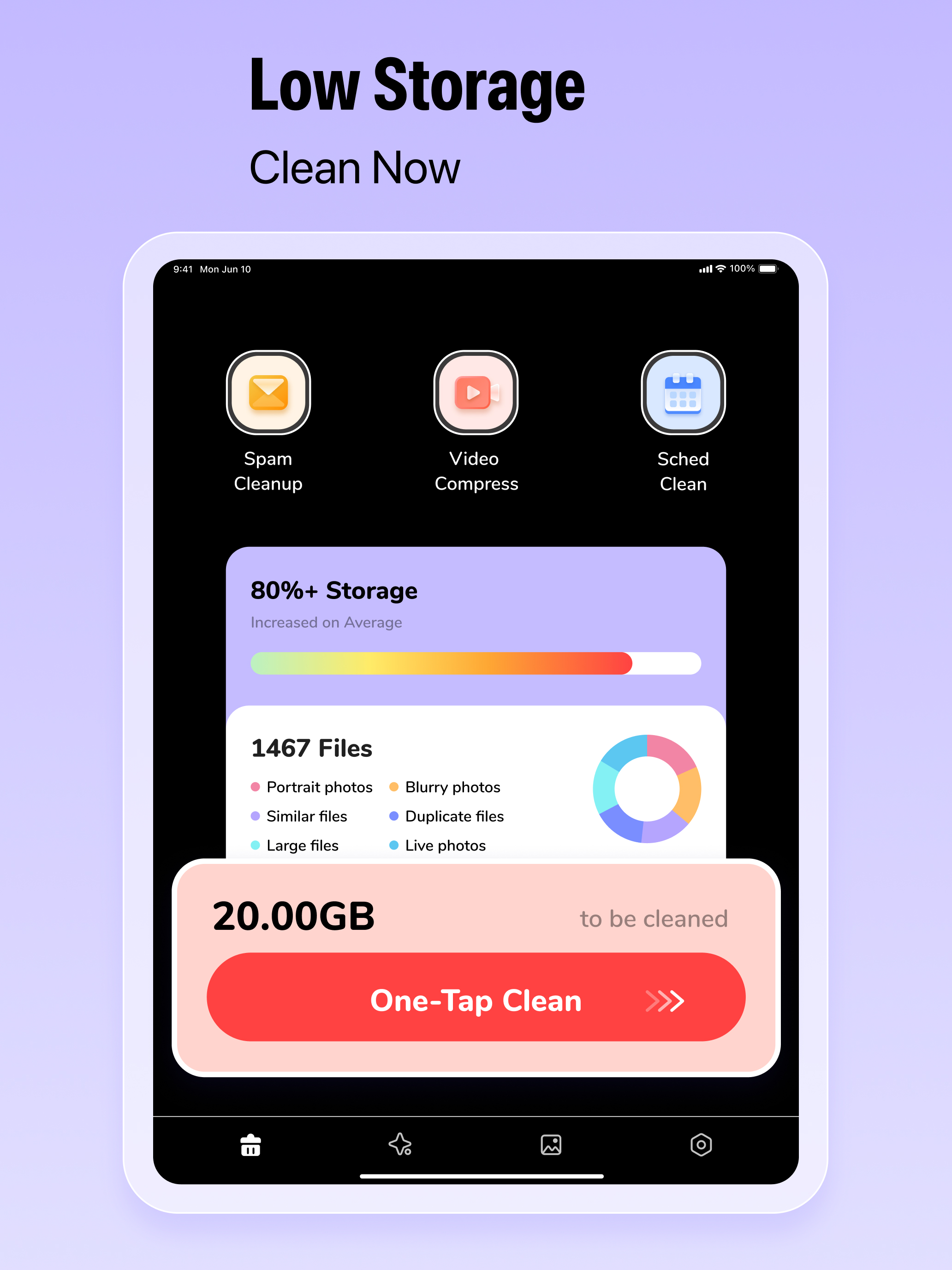 Clean Most: Storage & Safe