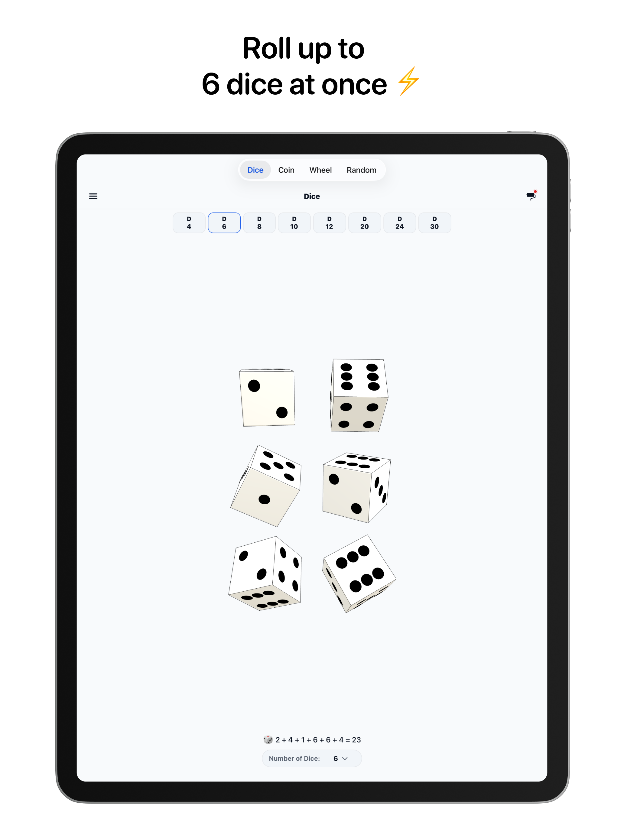 Dice Roller: D20 RPG Dice screenshot 10