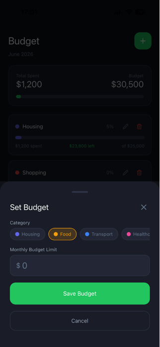 Budgetly Finance Tracker Screenshot 10 of 10