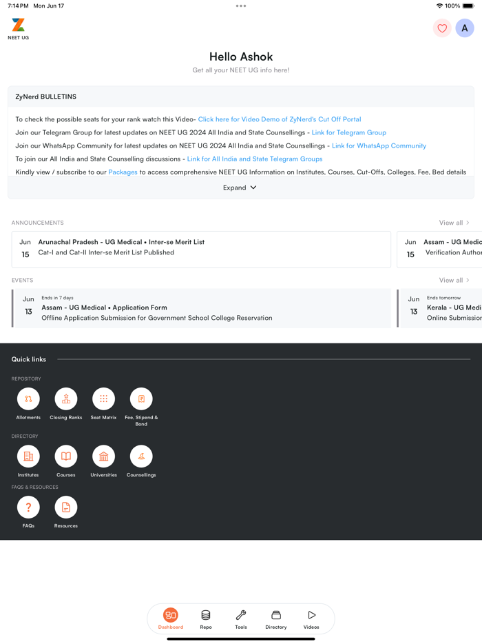 ZyNerd - NEET UG PG MDS