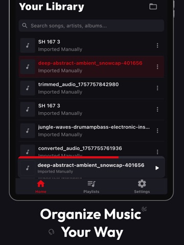 Offline Player for Mp3 Music iPad screenshot