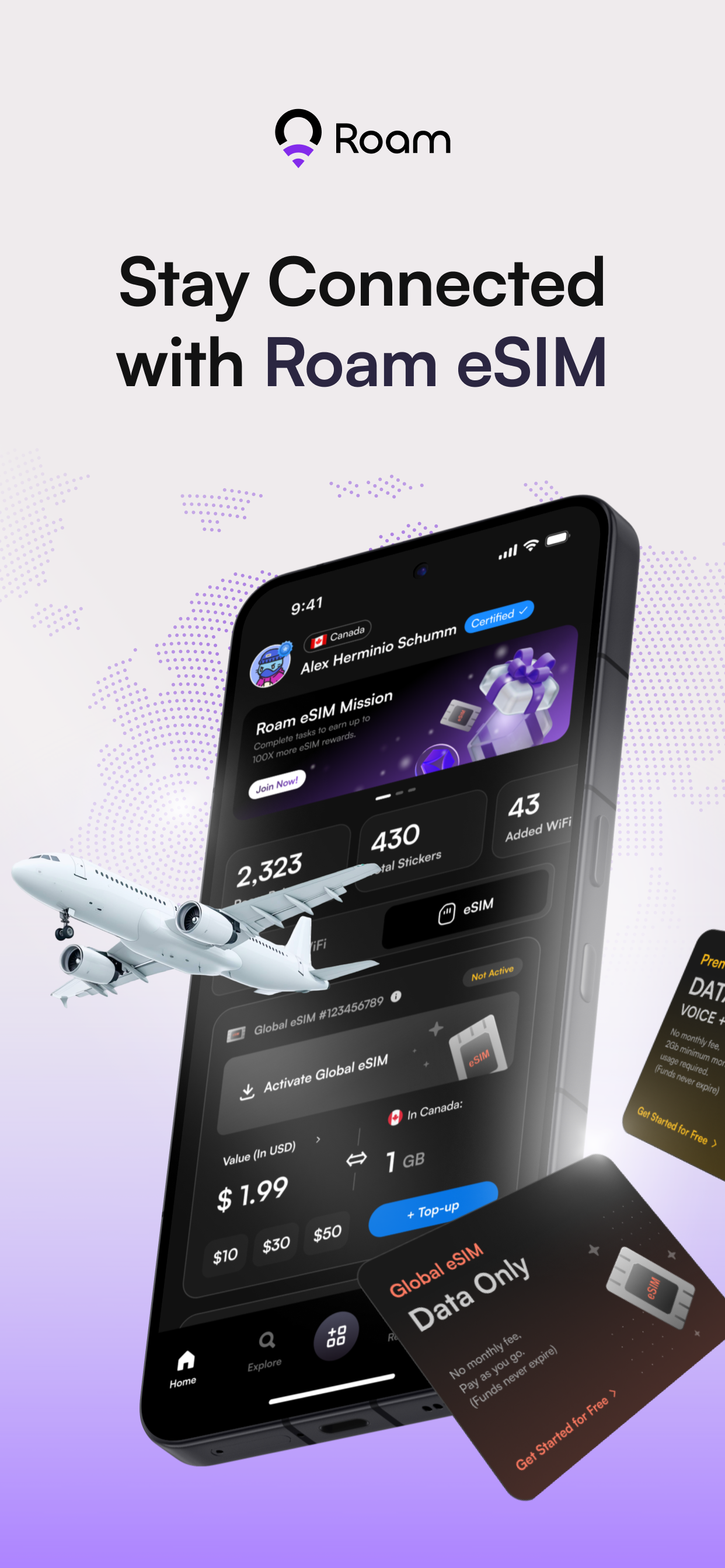 Roam: Global eSIM & WiFi
