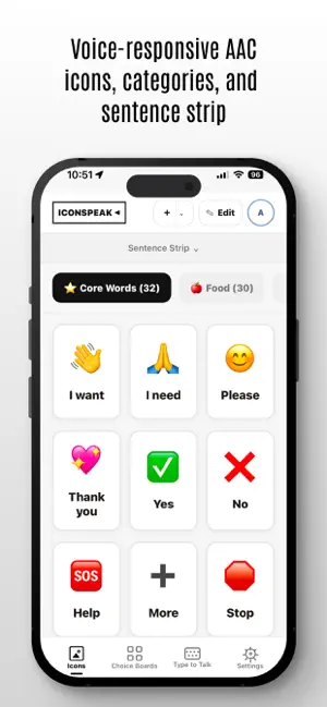 IconSpeak AAC screenshot 1