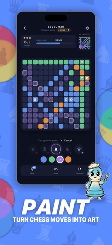 Chesshape: Paint Puzzles Screenshot 2 of 5