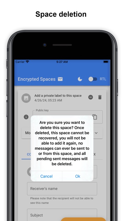 Encrypted Spaces screenshot-7