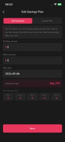 365 Saving - Daily Money Habit screenshot