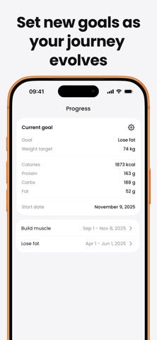 CalHero - Calorie Counter iPhone screenshot