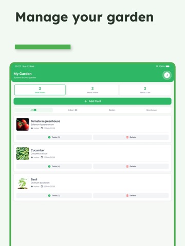 Verdy iPad screenshot