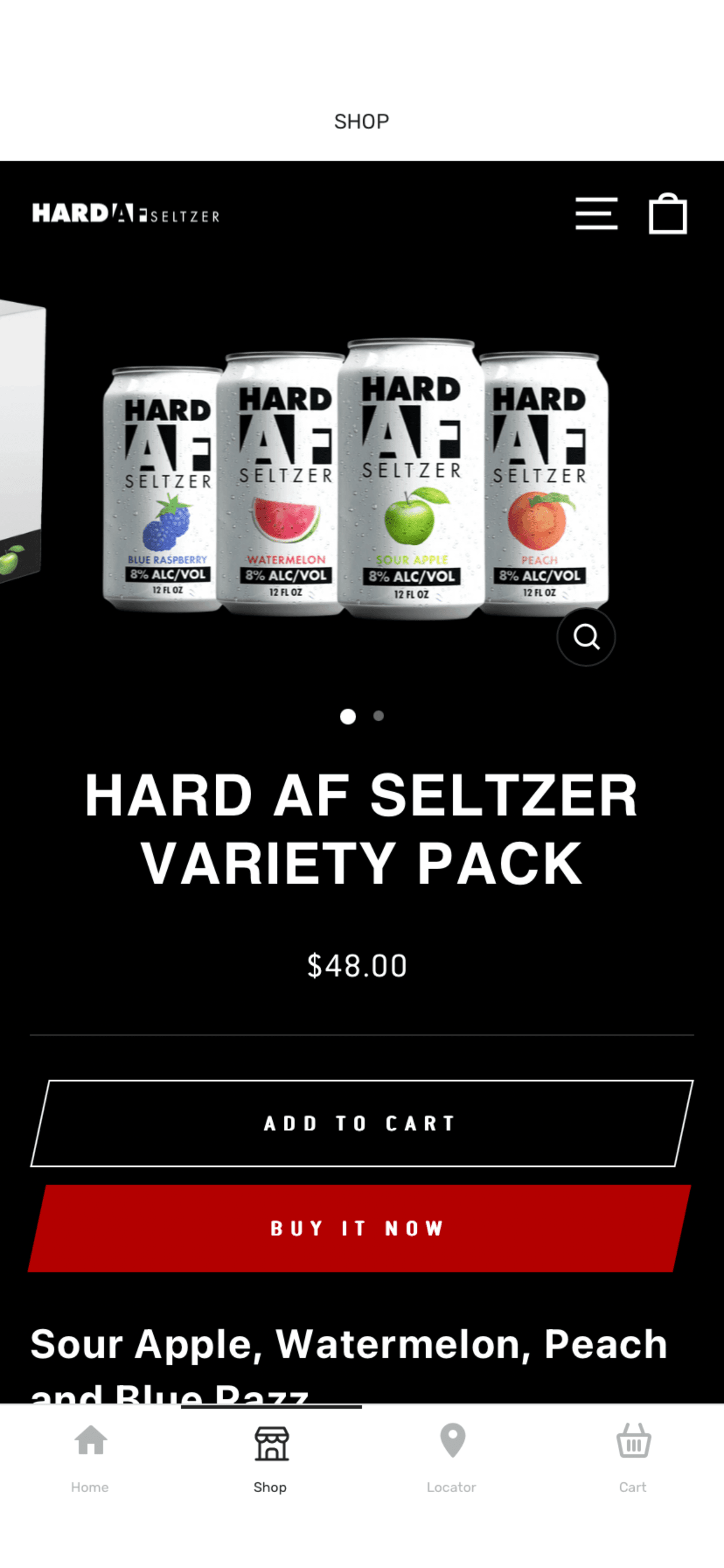Hard AF Seltzer screenshot 2