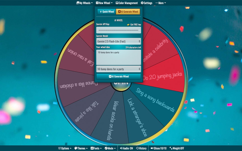 #2. Spin The Wheel Pro (macOS) By: My App Catalog LLC
