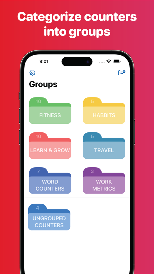 #3. Tap Counter - Count Me (iOS) Oleh: Marius Caciulescu