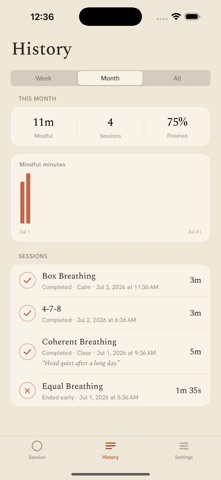Somatic: Guided Breathing Screenshot 2 of 4
