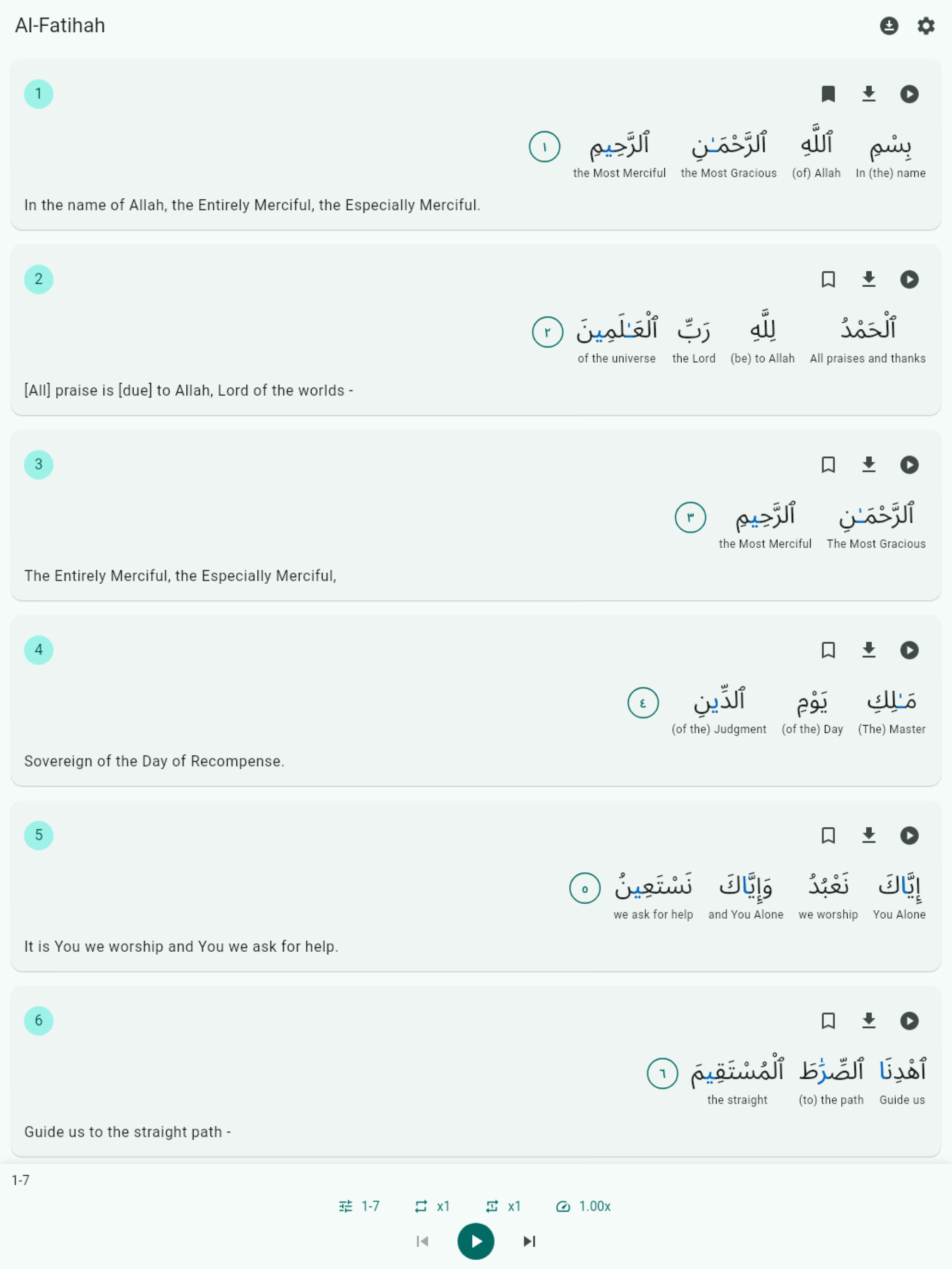 Global Quran Memorizer screenshot 8