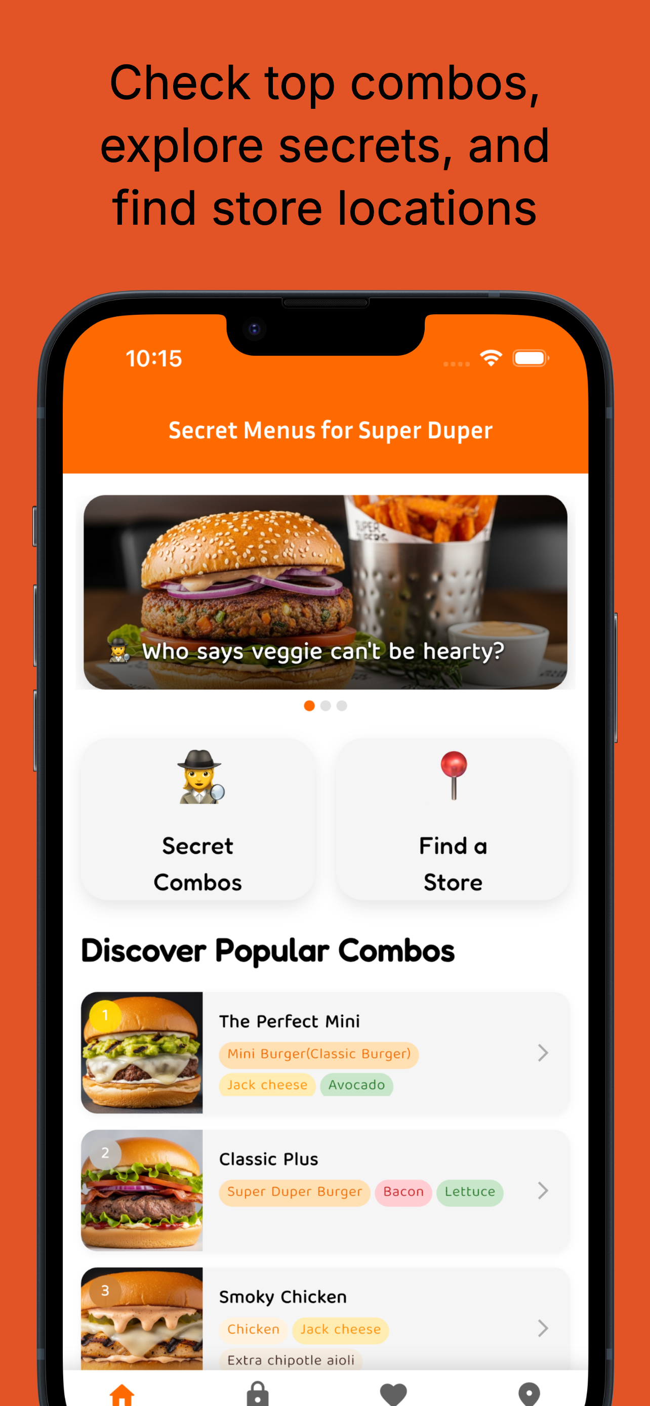 Secret Menu for Super Duper
