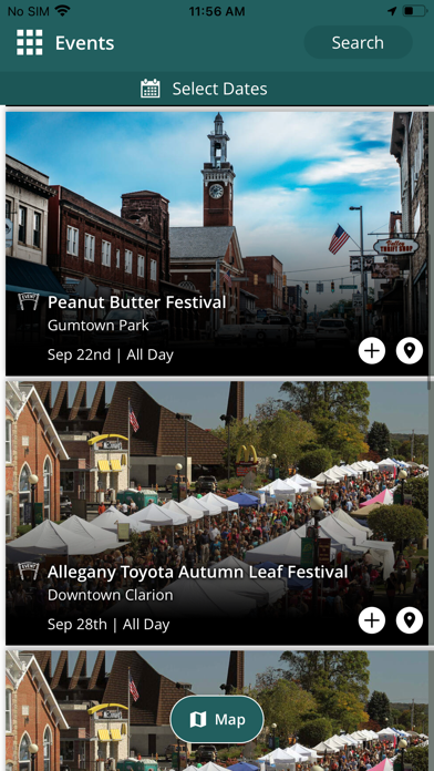 Clarion County PA iPhone screenshot 6 - Travel app