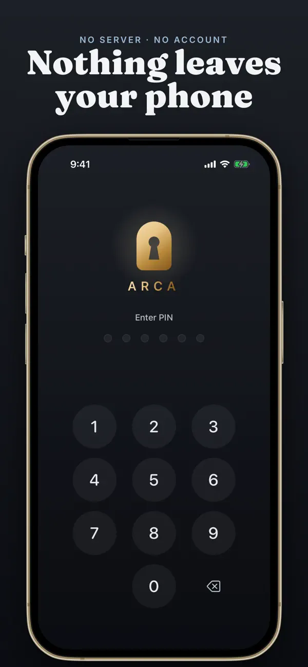 #2. Private Photo Vault - Arca (iOS) Oleh: TRILLIWON, Co.