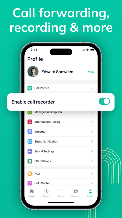 2nd Phone Number ◎ Second Line iPhone screenshot 7 - Utilities app