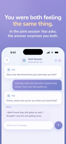 Yesi: AI Relationship Advice Screenshot 6 of 9
