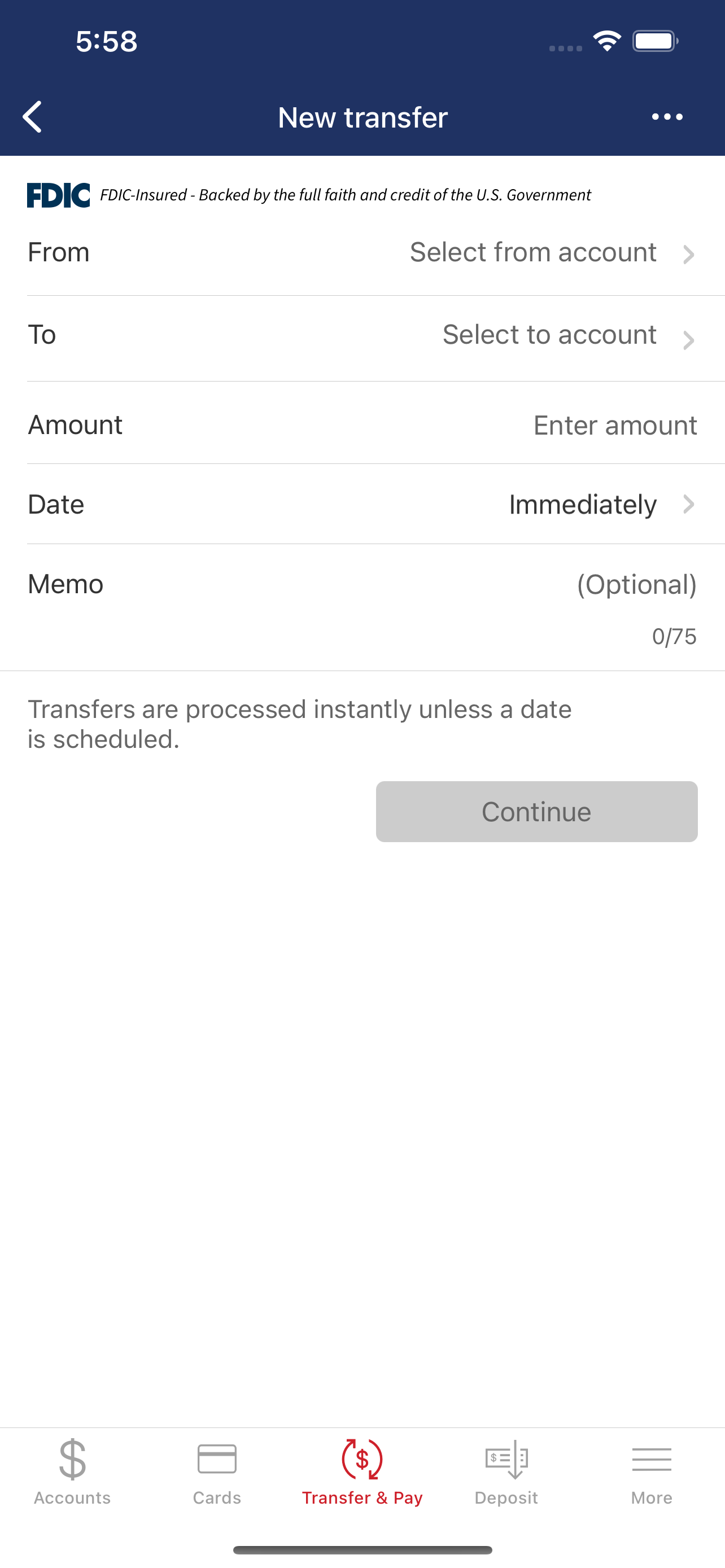 INSOUTH Bank Mobile Banking screenshot 3