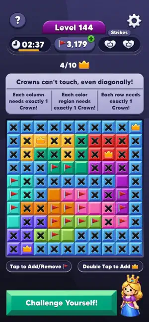 Queens Blast: Royal Puzzle screenshot 4