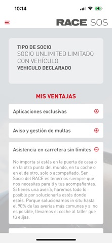 RACE SOS Asistencia Screenshot 5 of 8