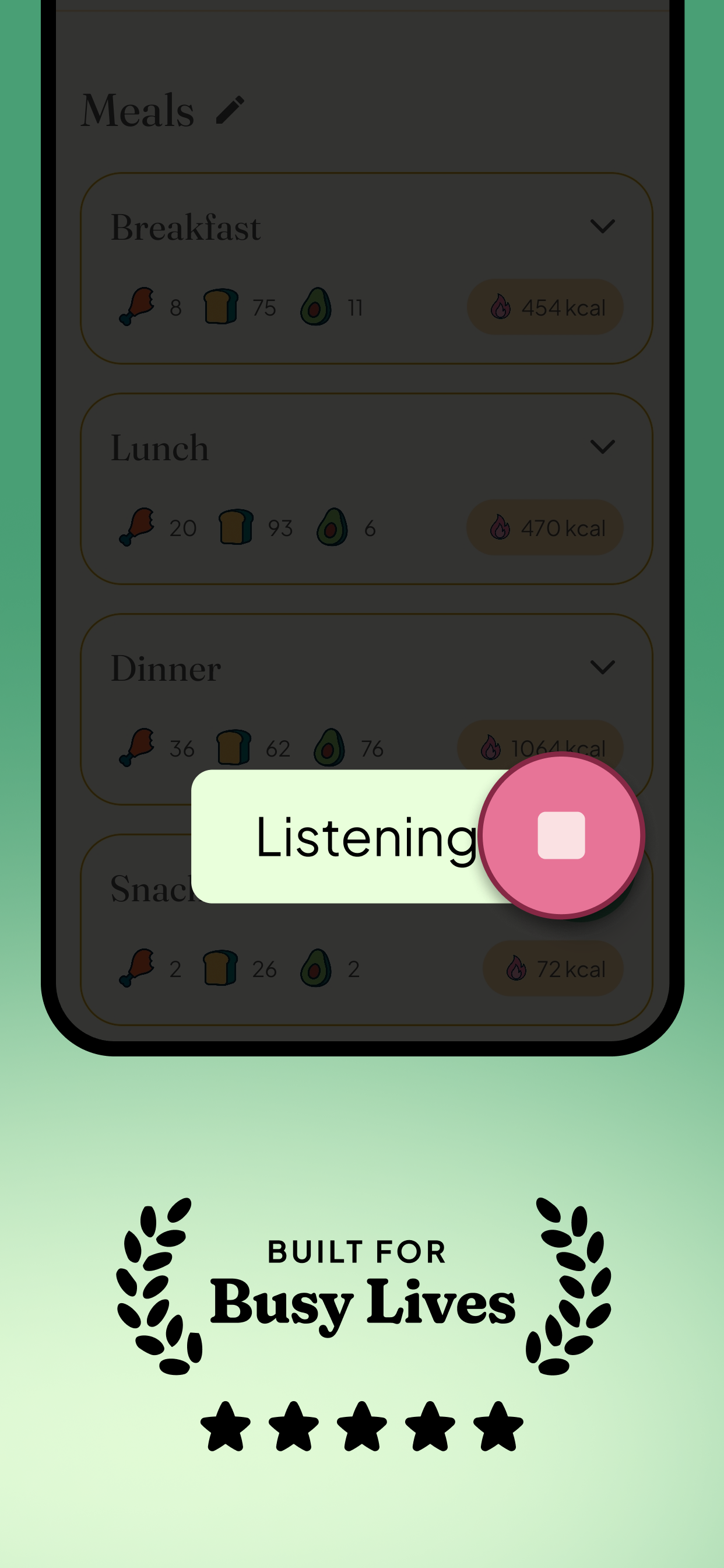 VoCal: Voice Calorie Counter