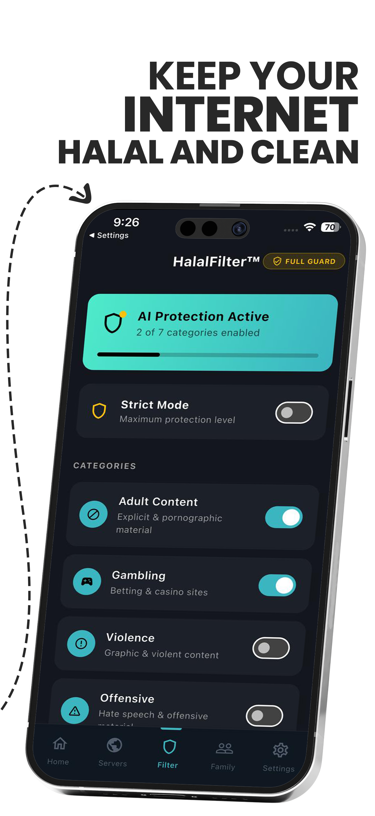 Halal VPN screenshot 3