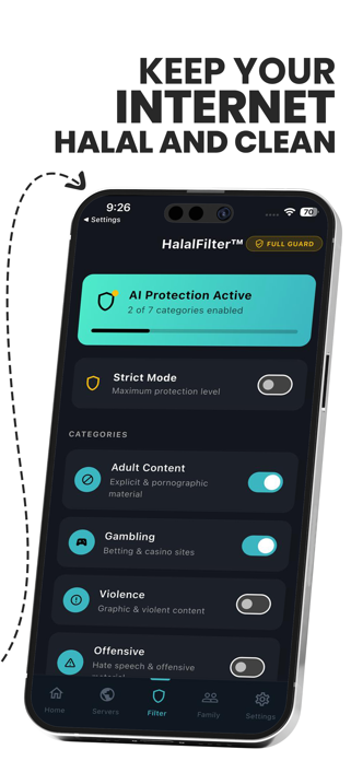 Halal VPN Screenshot 3 of 8